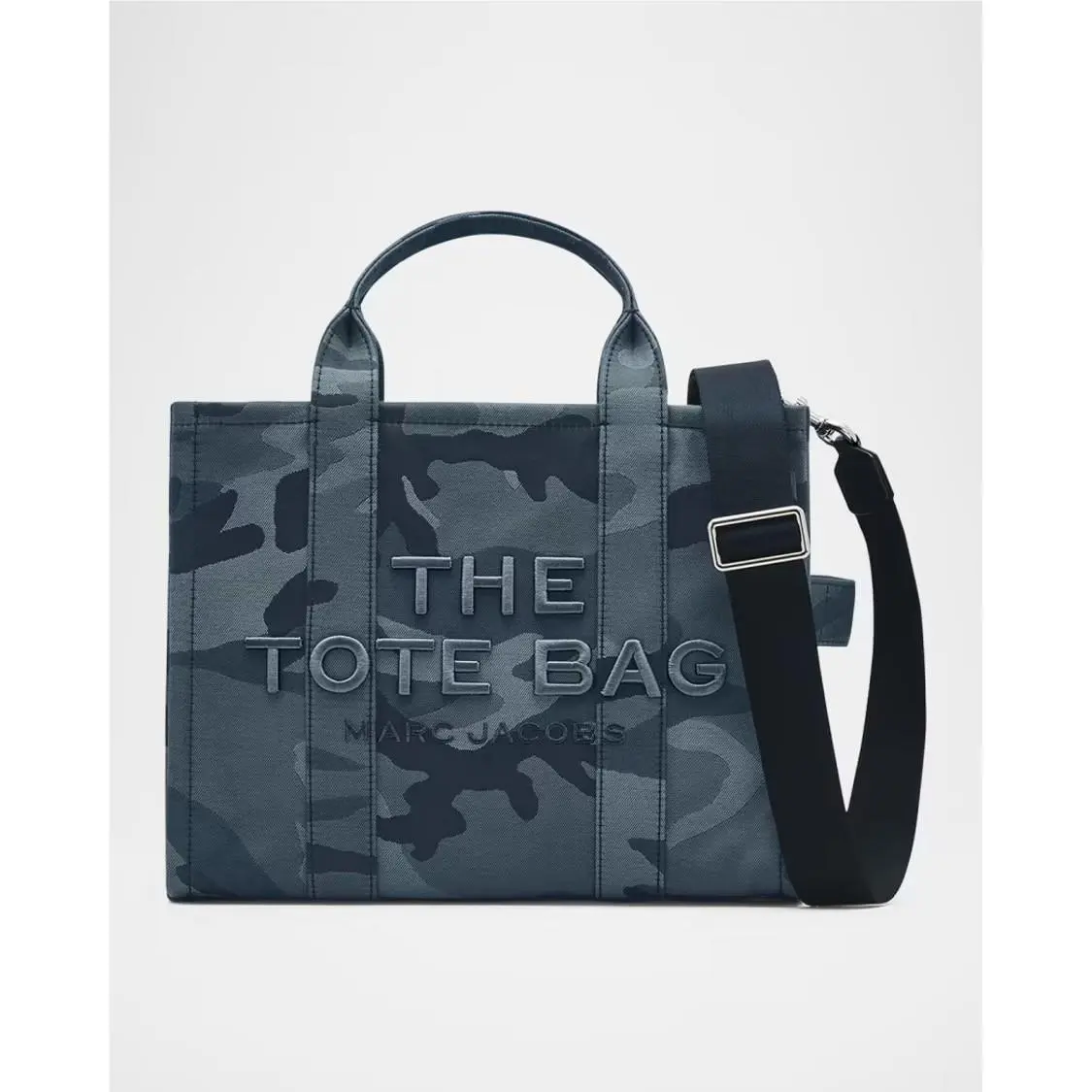 Marc Jacobs The Camo Jacquard Medium Tote Bag - Blue Multi