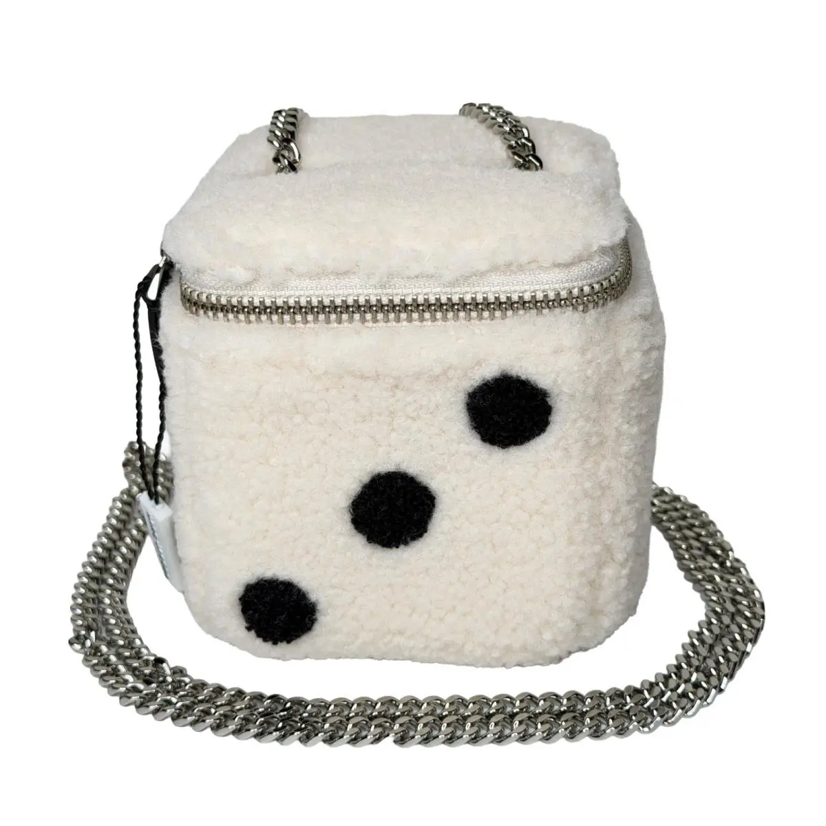 Marc Jacobs Women’s Teddy Fuzzy Dice Vanity Crossbody Bag