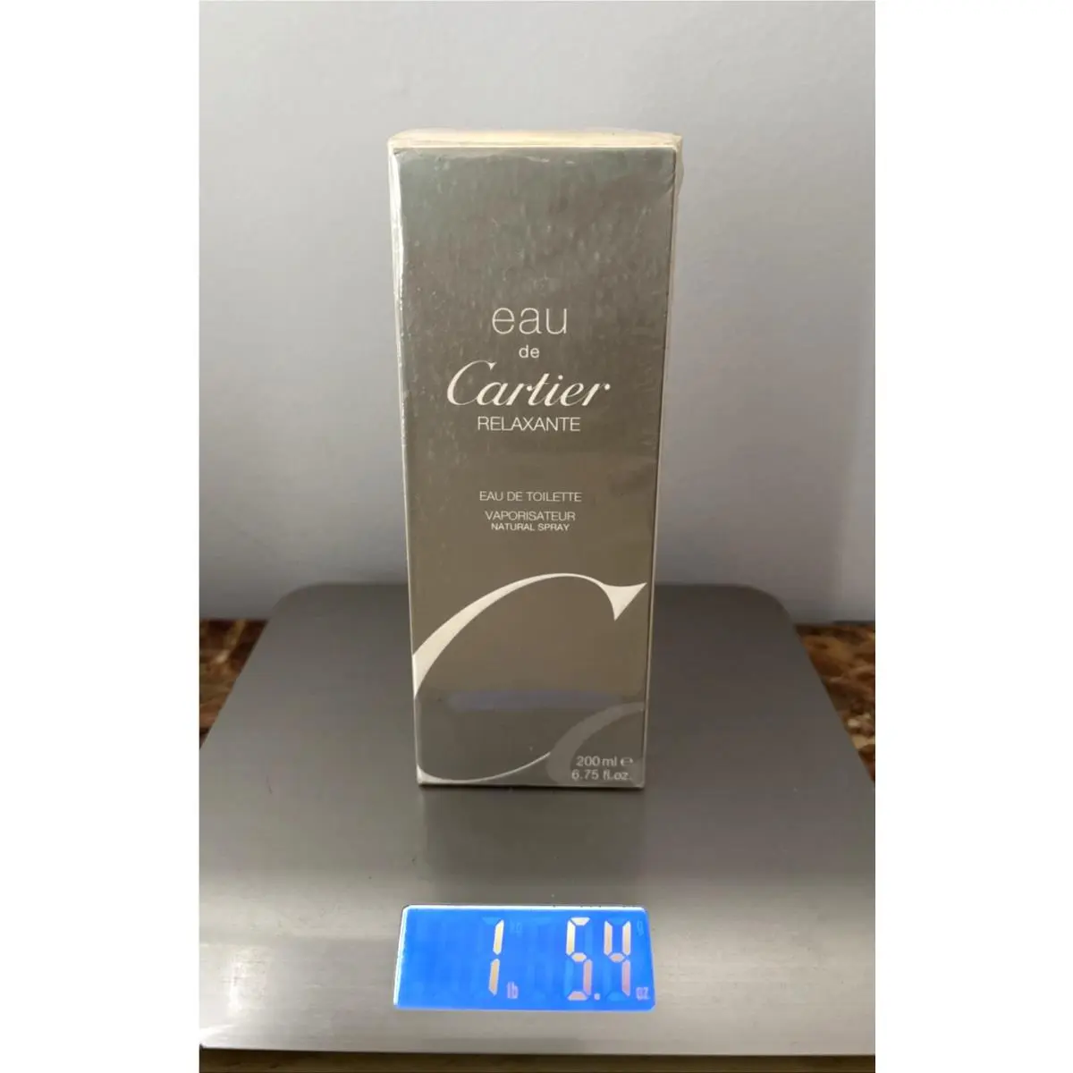 Eau de Cartier Relaxante by Cartier 6.75 oz / 200 ml Edt Spray 6.7 / 6.8