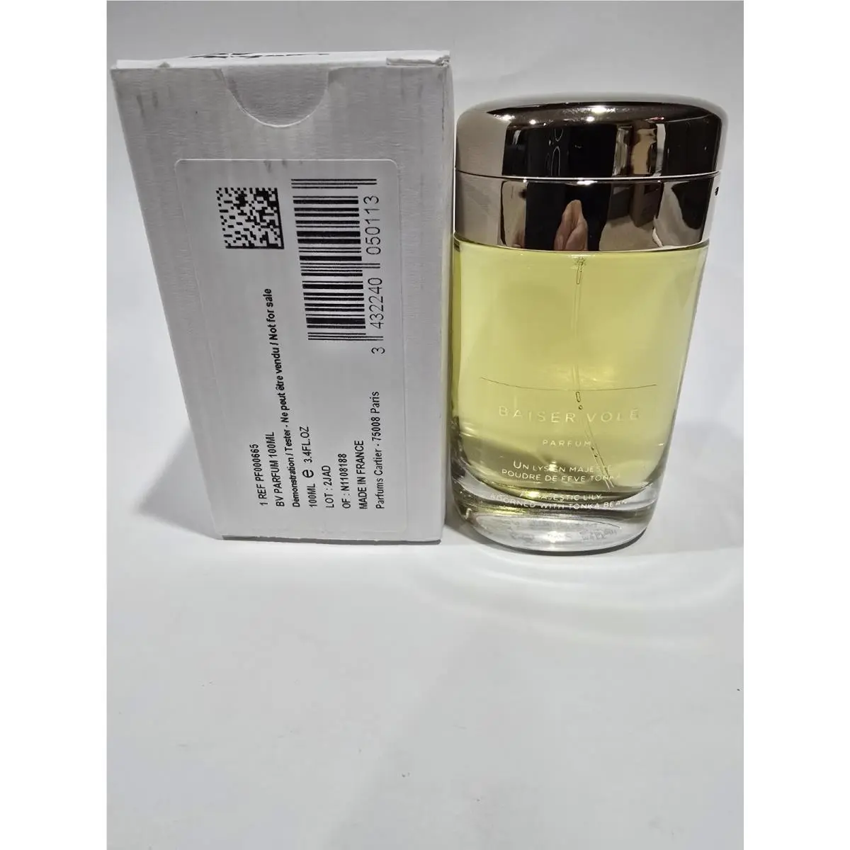 Cartier Baiser Vole Eau De Parfum Spray 3.3 oz / 100 ml
