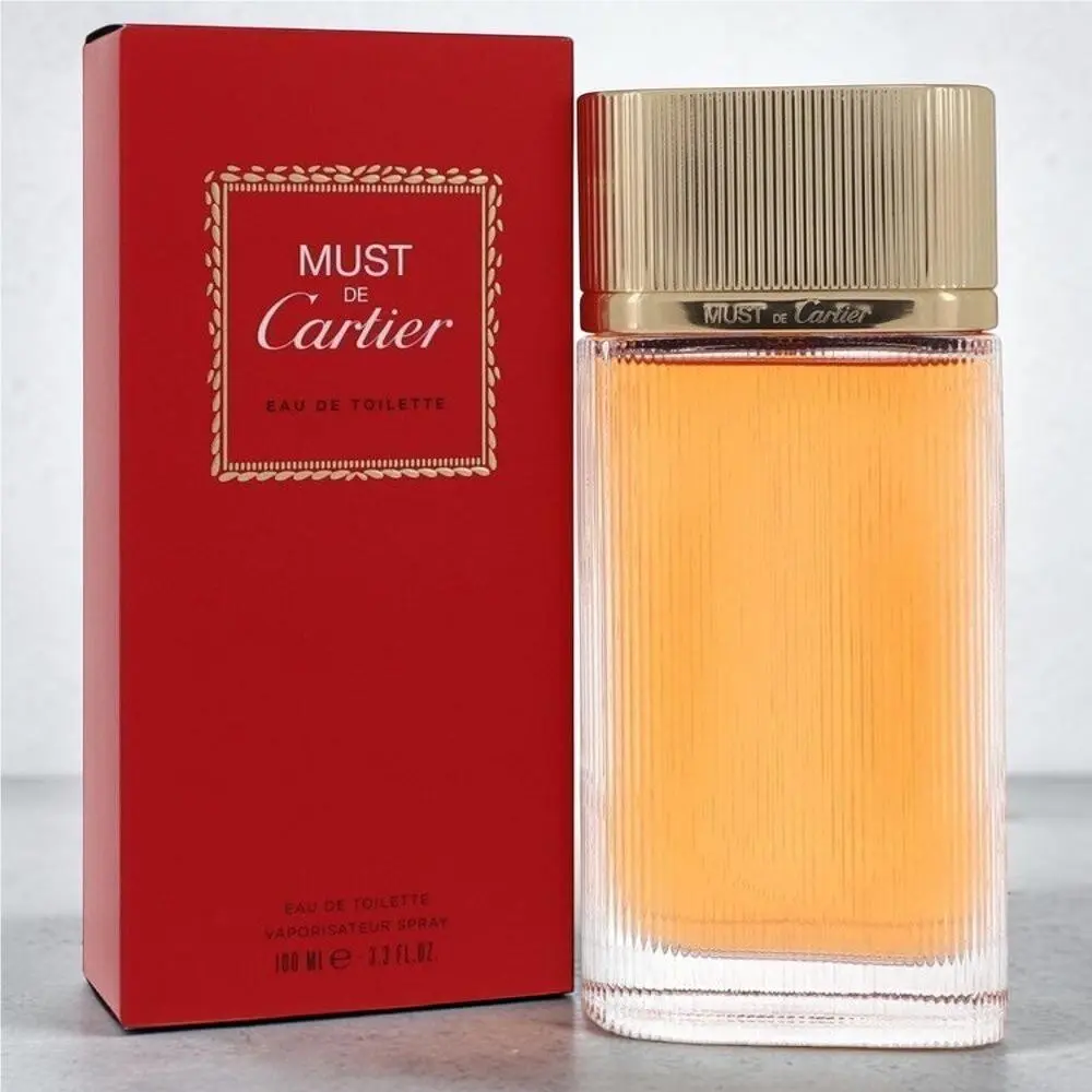 Musk de Cartier Eau de Toilette 3.3 oz 100 ml Spray Fresh