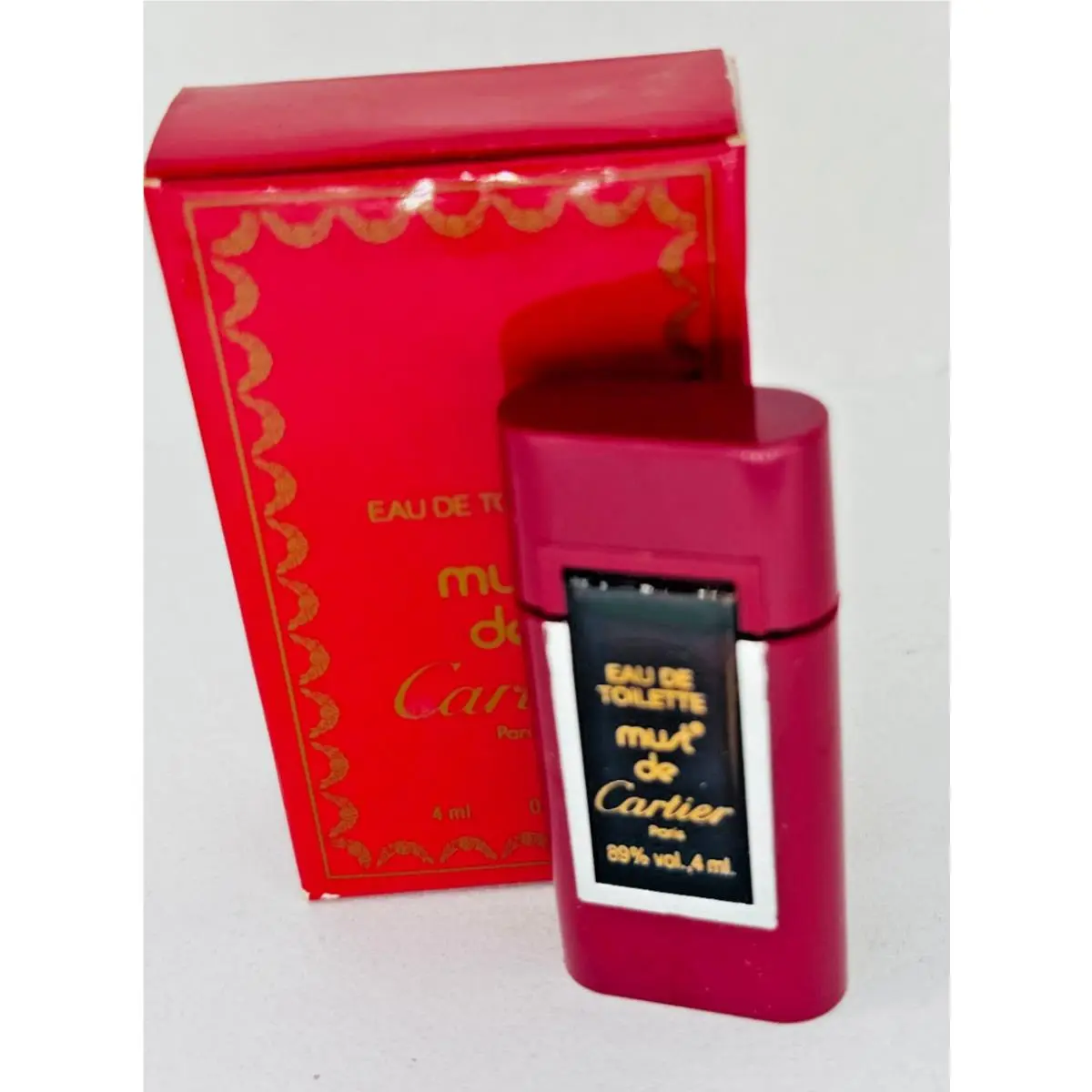Must de Cartier Vintage Women 4 ml/.13 oz Eau de Toilette Miniature Falcon