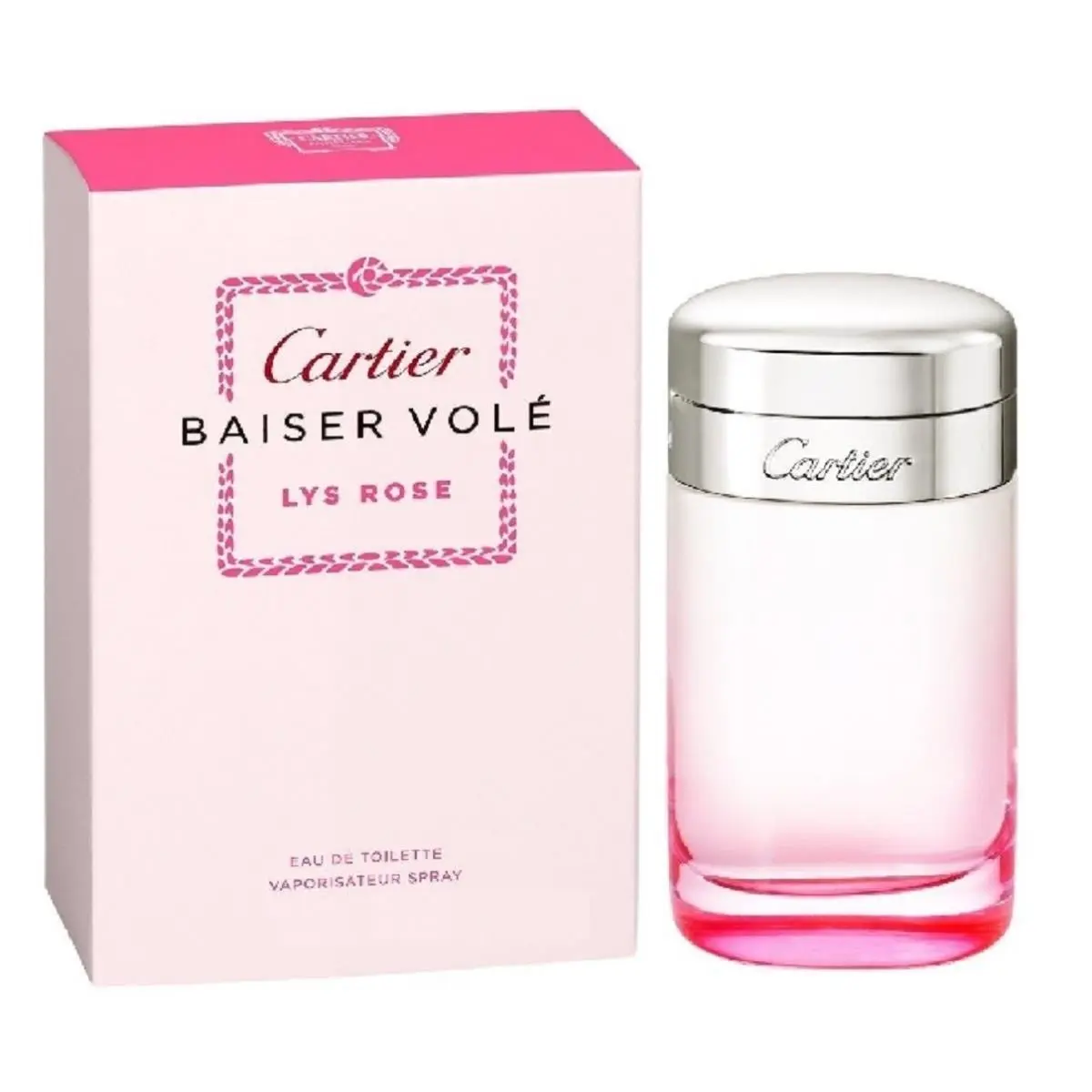 Baiser Vole Lys Rose Cartier 3.3 oz / 100 ml Edt Women Perfume Spray