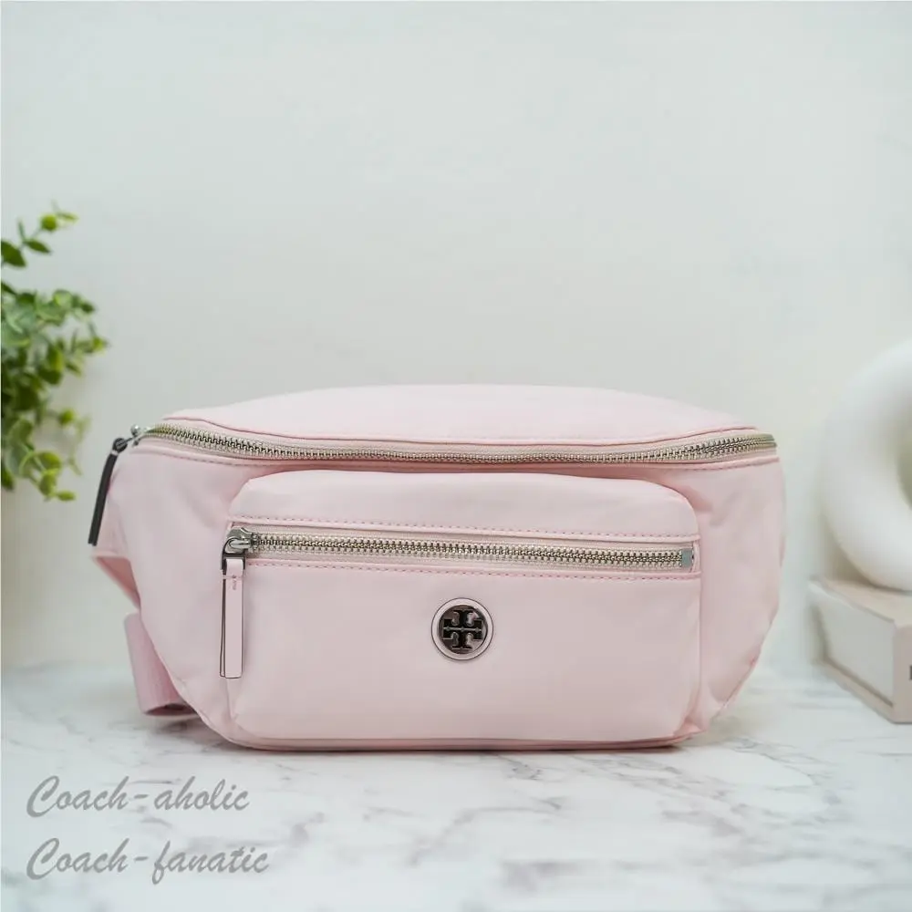 Nylon Belt Bag Fanny Pack Lightweight 170436 Coral Pink by Tory Burch