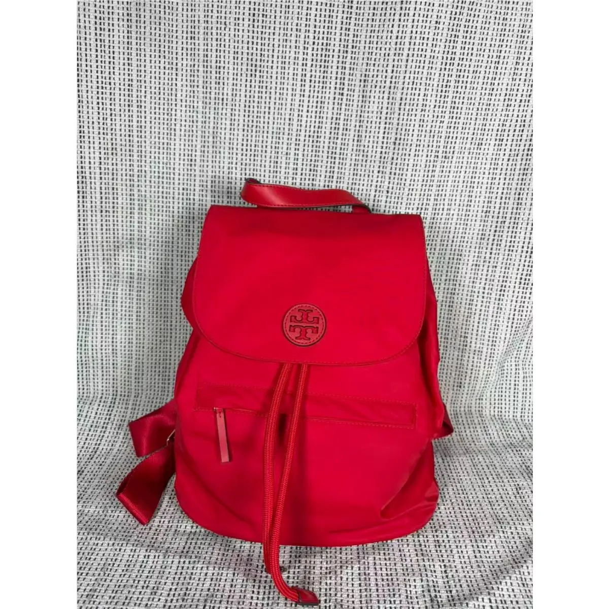 Tory Burch Tory Burch Nylon Red Backpack 73207-0520