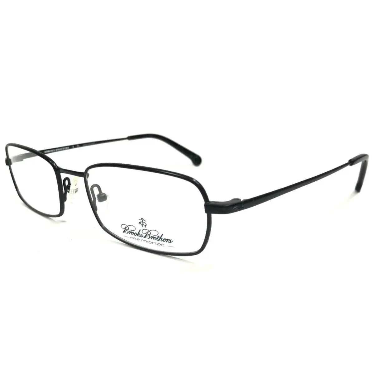 Brothers Eyeglasses Frames BB3008 1004 Black Rectangular 53-18-140 by Brooks