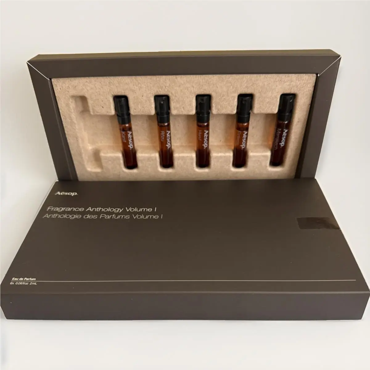 Aesop Fragrance Anthology Discovery Set 5 Samples Best Offer For Single Scent