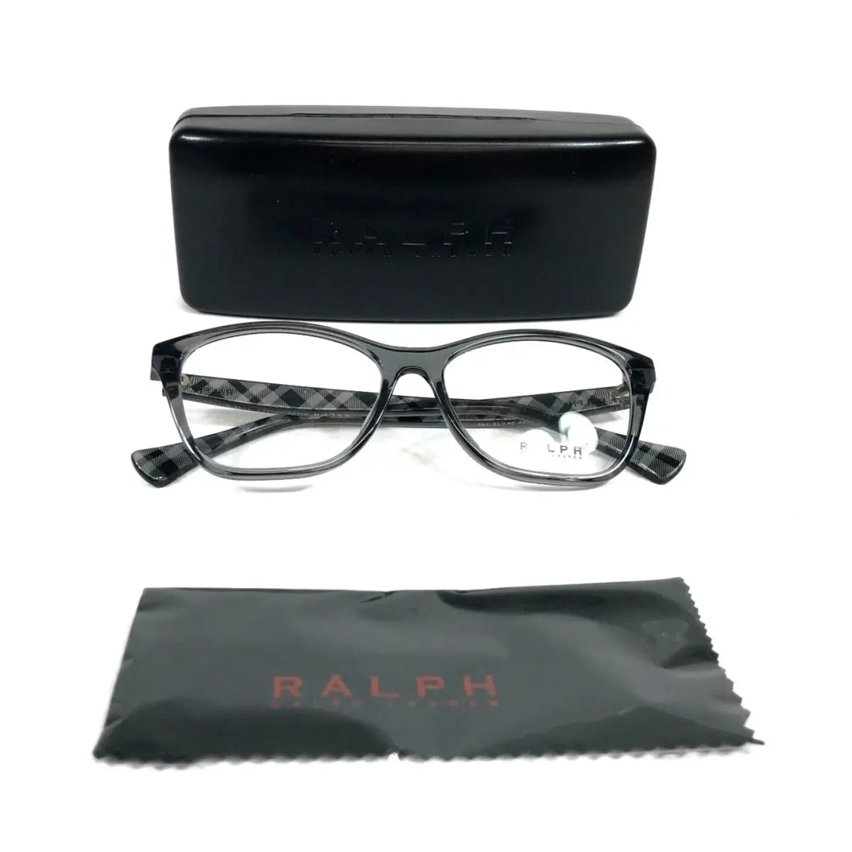 Ralph Lauren Eyeglasses Frames RA7144U 5799 Shiny Transparent Gray 54-15-145
