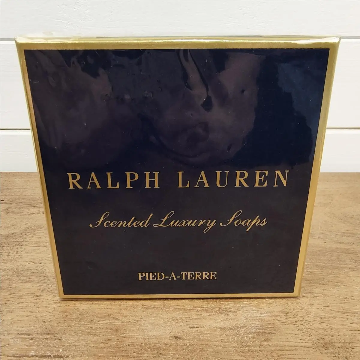 Vtg Rare Ralph Lauren Pied-a-terre Scented Luxury Soaps 4 Bars Tuberose
