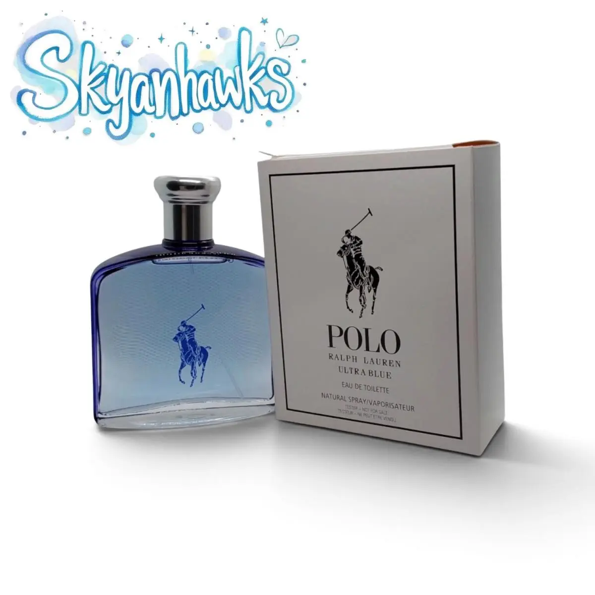 Polo Ultra Blue By Ralph Lauren 4.2 oz/125 ml Edt Spray Same As Picture