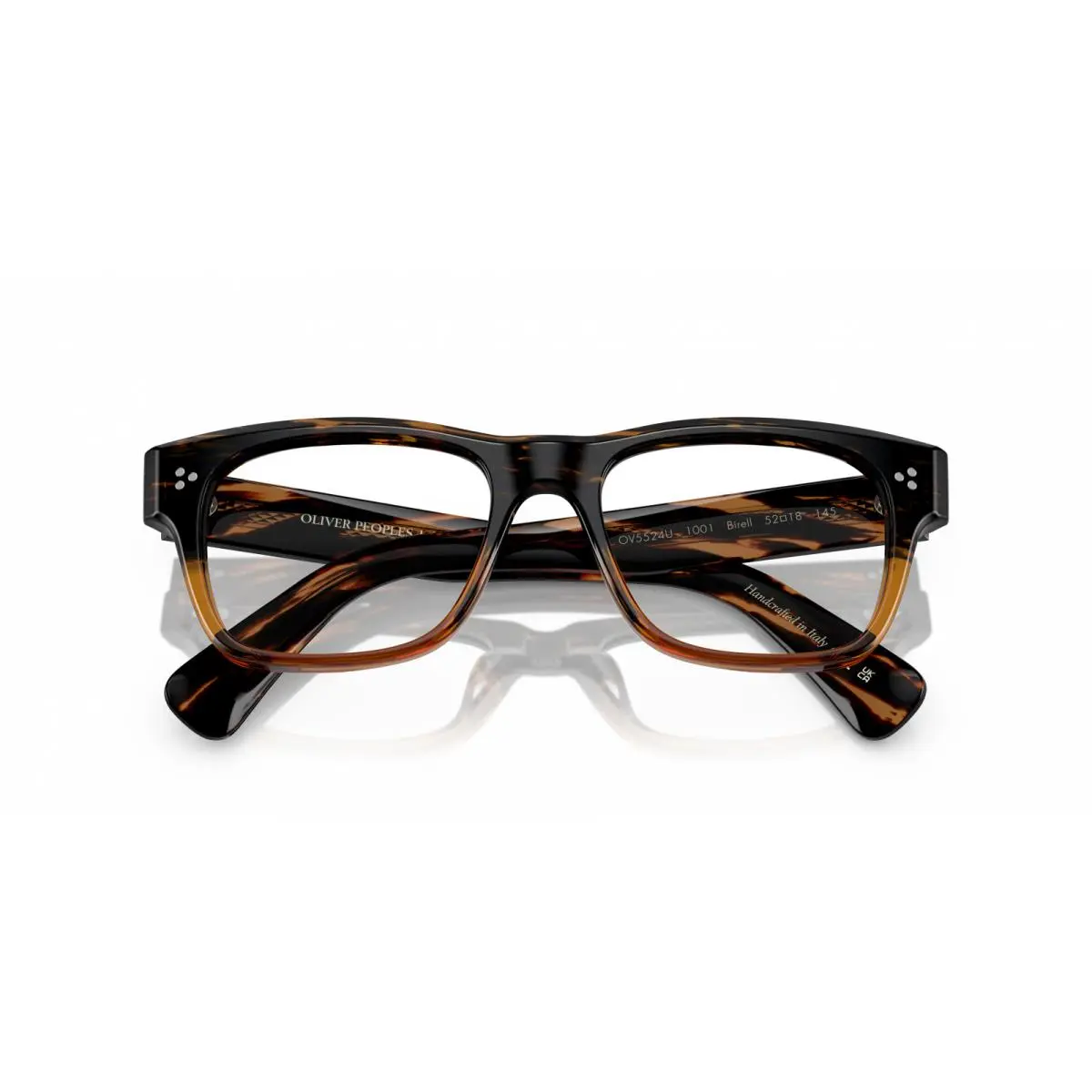 Oliver Peoples OV5524U 1001 Birell Brown Plastic Eyeglasses Frame 52-18-145