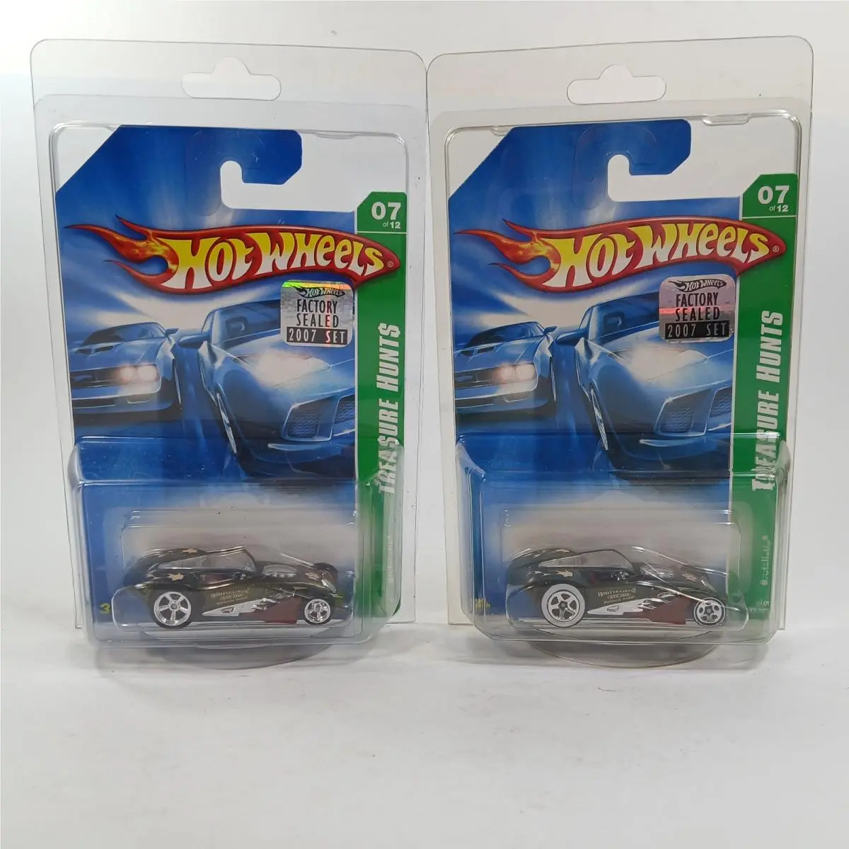 2007 Hot Wheels 7 Treasure Hunt Super Regular Brutalistic Stic