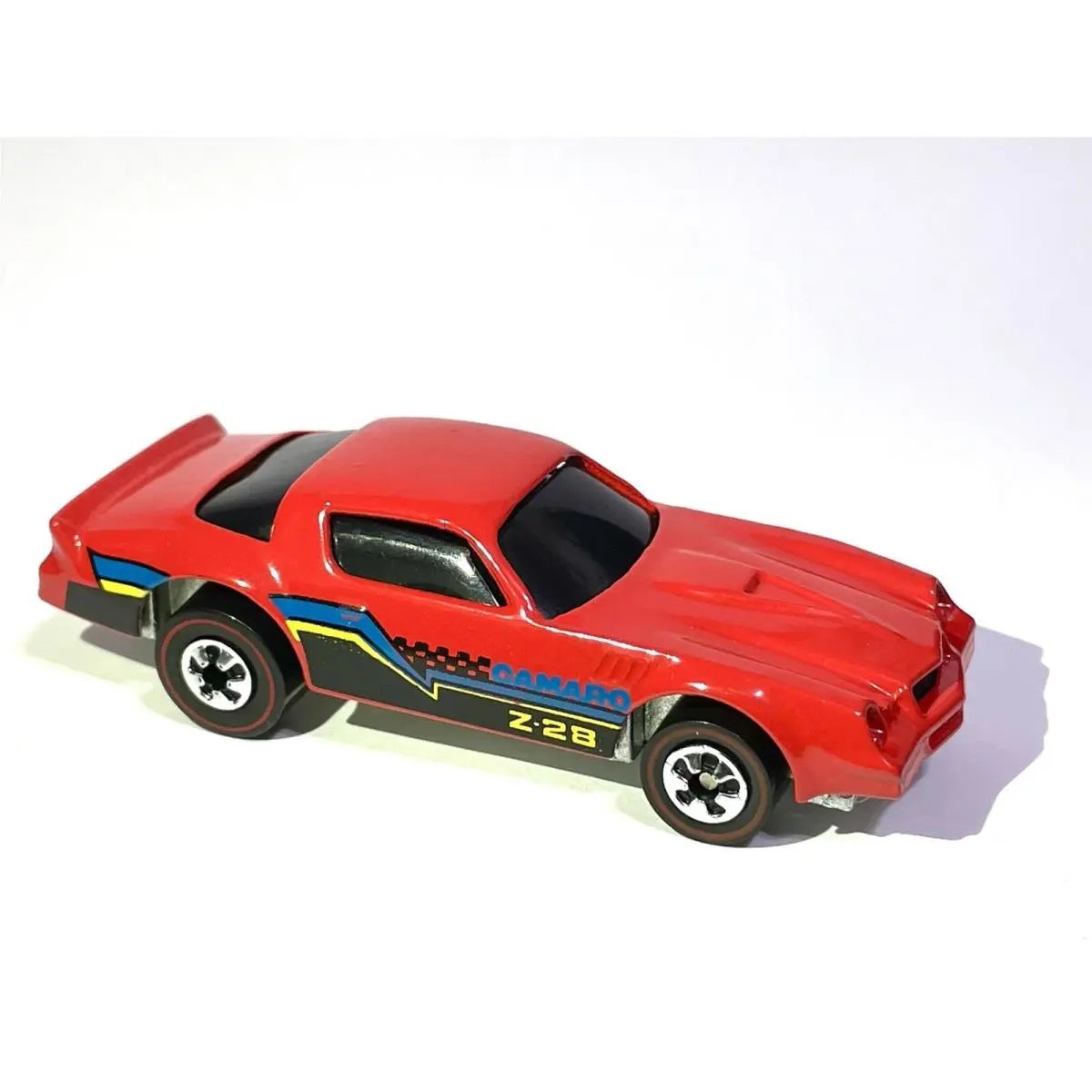 Hot Wheels Vintage Camaro Z28 1986 Red 1:64 Custom Made Redline Only 1/1
