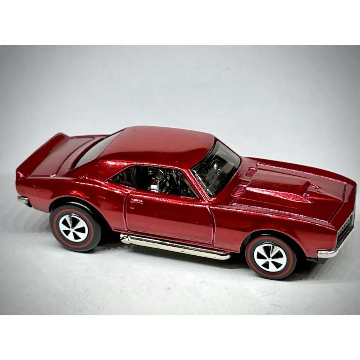 Custom Made Prototype Redline Spectraflame Red Hot Wheels 67 Chevy Camaro