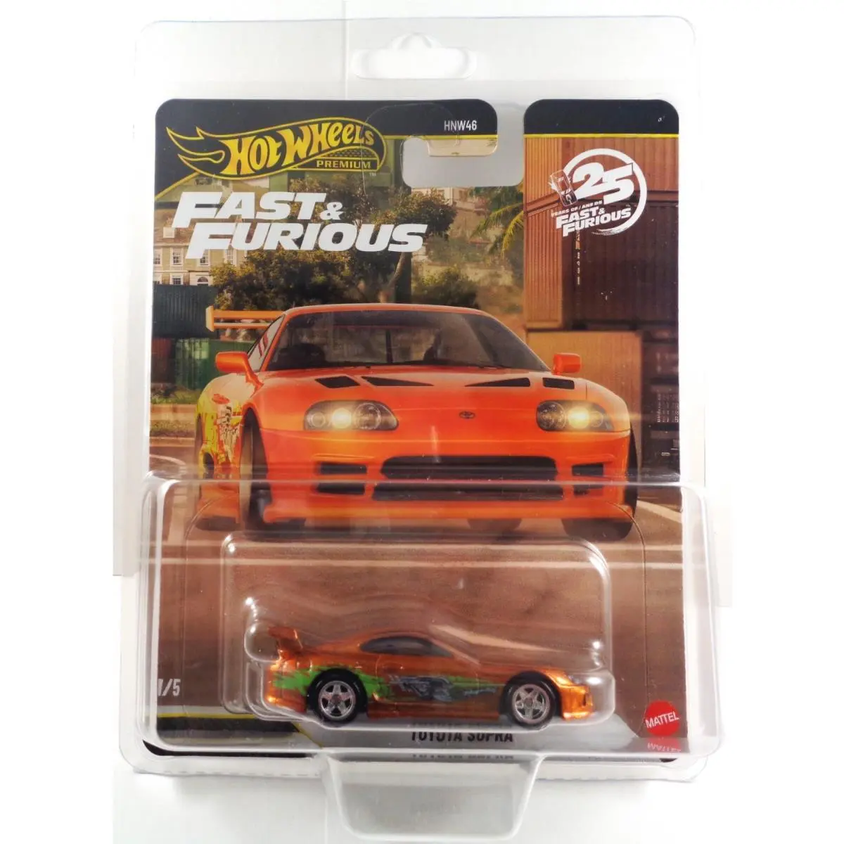 Hot Wheels 2026 Fast and Furious 25TH Anniversary Toyota Supra Chase IN Protecto