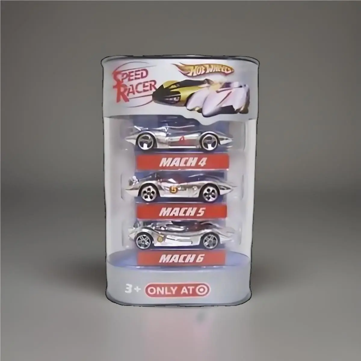 Hot Wheels Speed Racer Chrome Mach 4 5 6 Target Exclusive 3-Pack