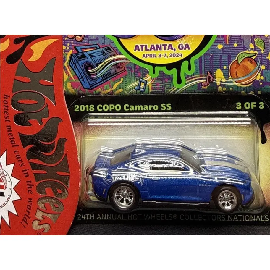Hot Wheels 24th Collectors Nationals 2018 Copo Camaro SS 03231/04000