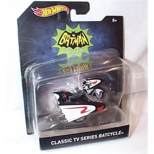 Hotwheels Batman Classic TV Series Batcycle Car 1.50 Scale Model by Hot Wheels
