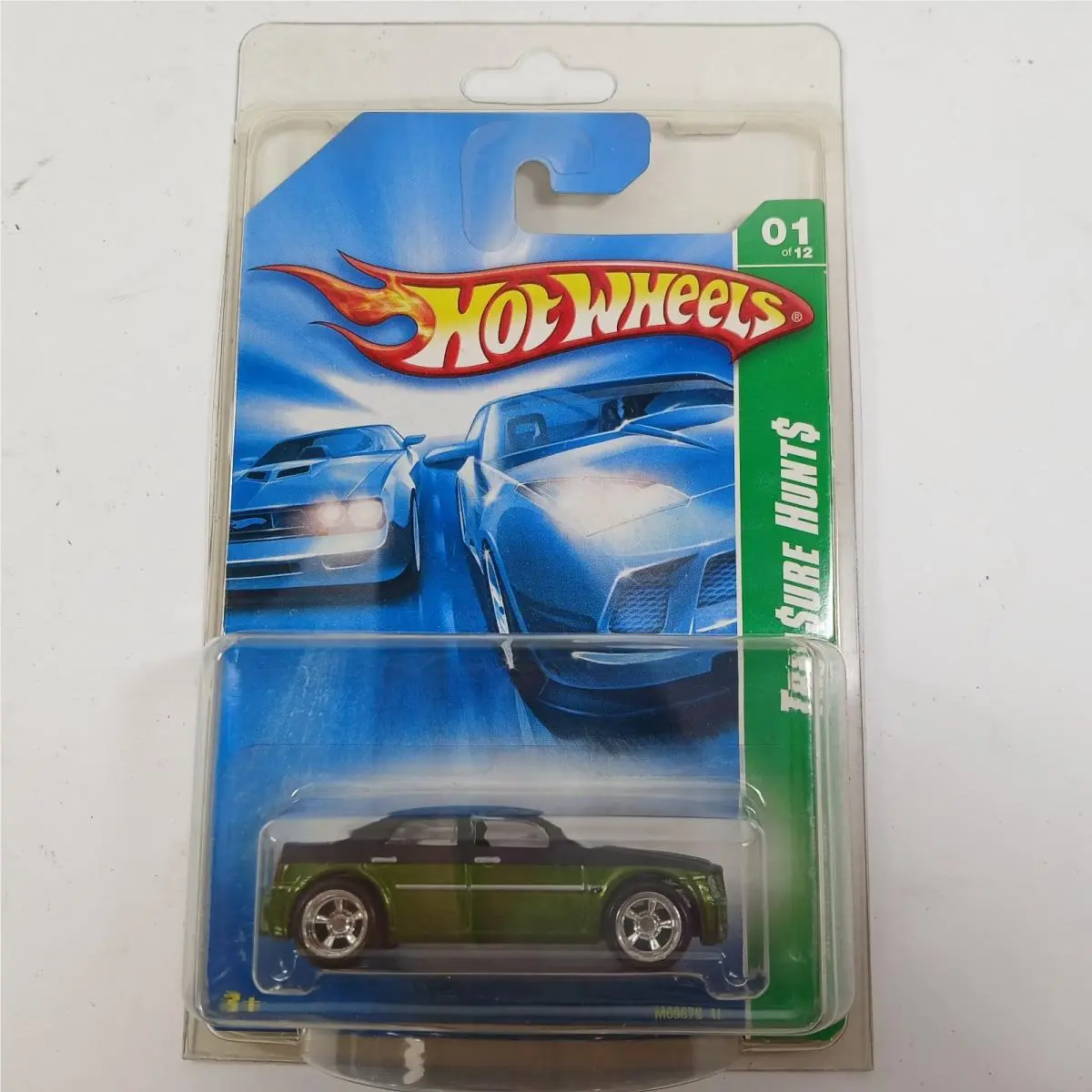 2008 Hot Wheels Super Treasure Hunt Chrysler 300C ∞olive Green