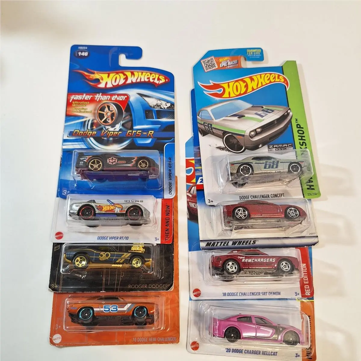 Hot Wheels 8 Dodge Target Red Zamac 50th 53th
