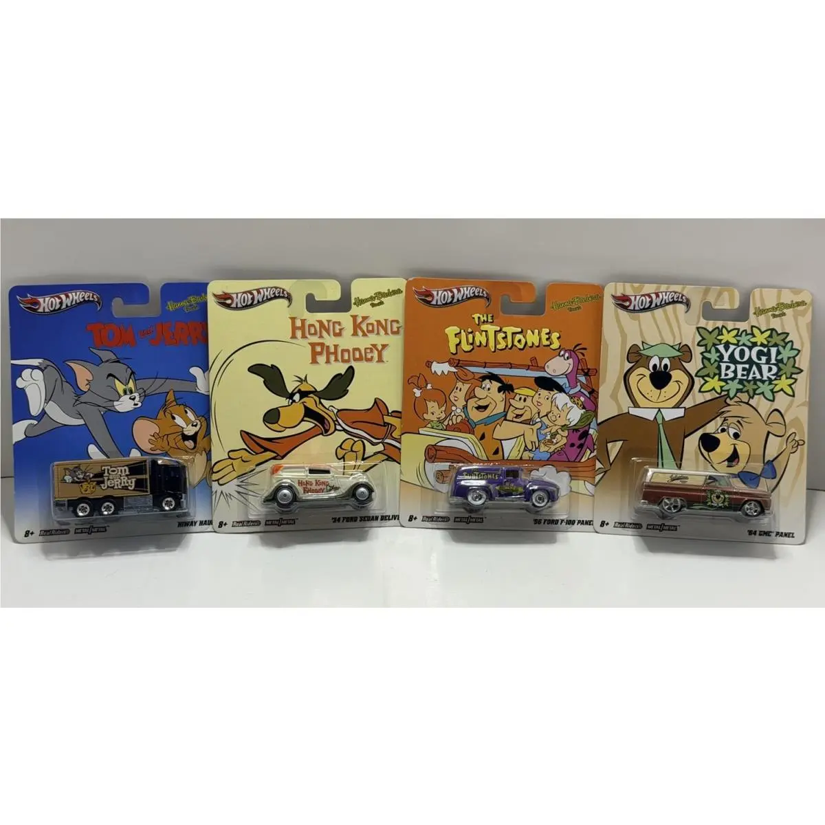 Hot Wheels 2011 Hanna-barbera Presents Rrs M/m Set Of 4