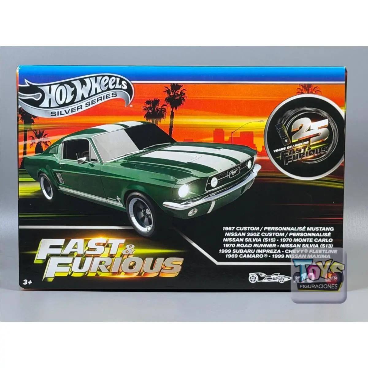 Hot Wheels Silver Series Fast Furious 25 Years 10-Pack 2026