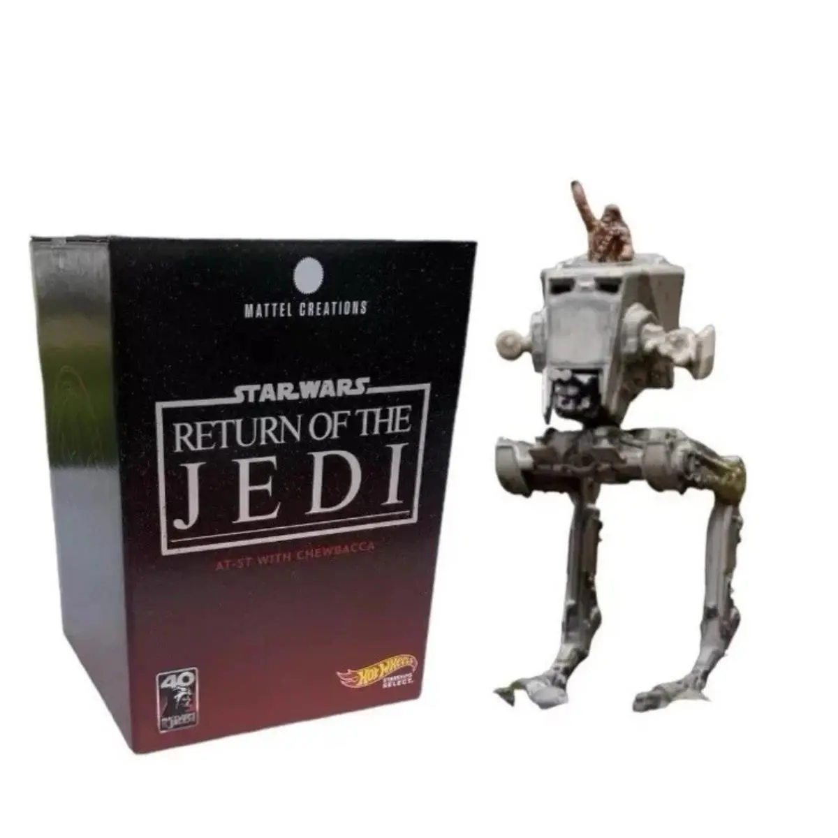 Mattel Creations Hot Wheels Star Wars At-st Sdcc Exclusive ON