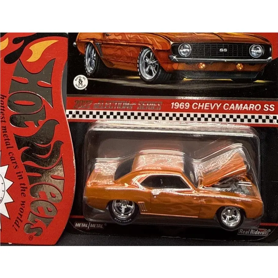Hot Wheels 2022 Rlc Redline Club 1969 Chevy Camaro SS Orange