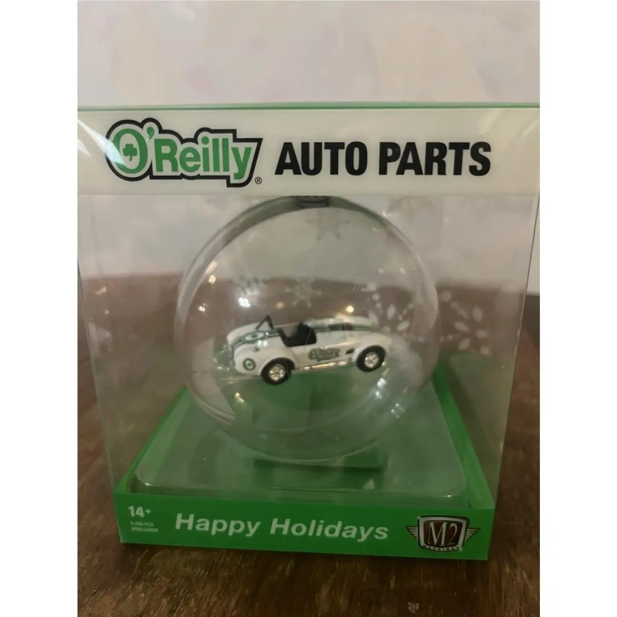 M2 Machines O`reilly`s Exclusives 2025 1965 Shelby 427 Cobra Holiday Ornament