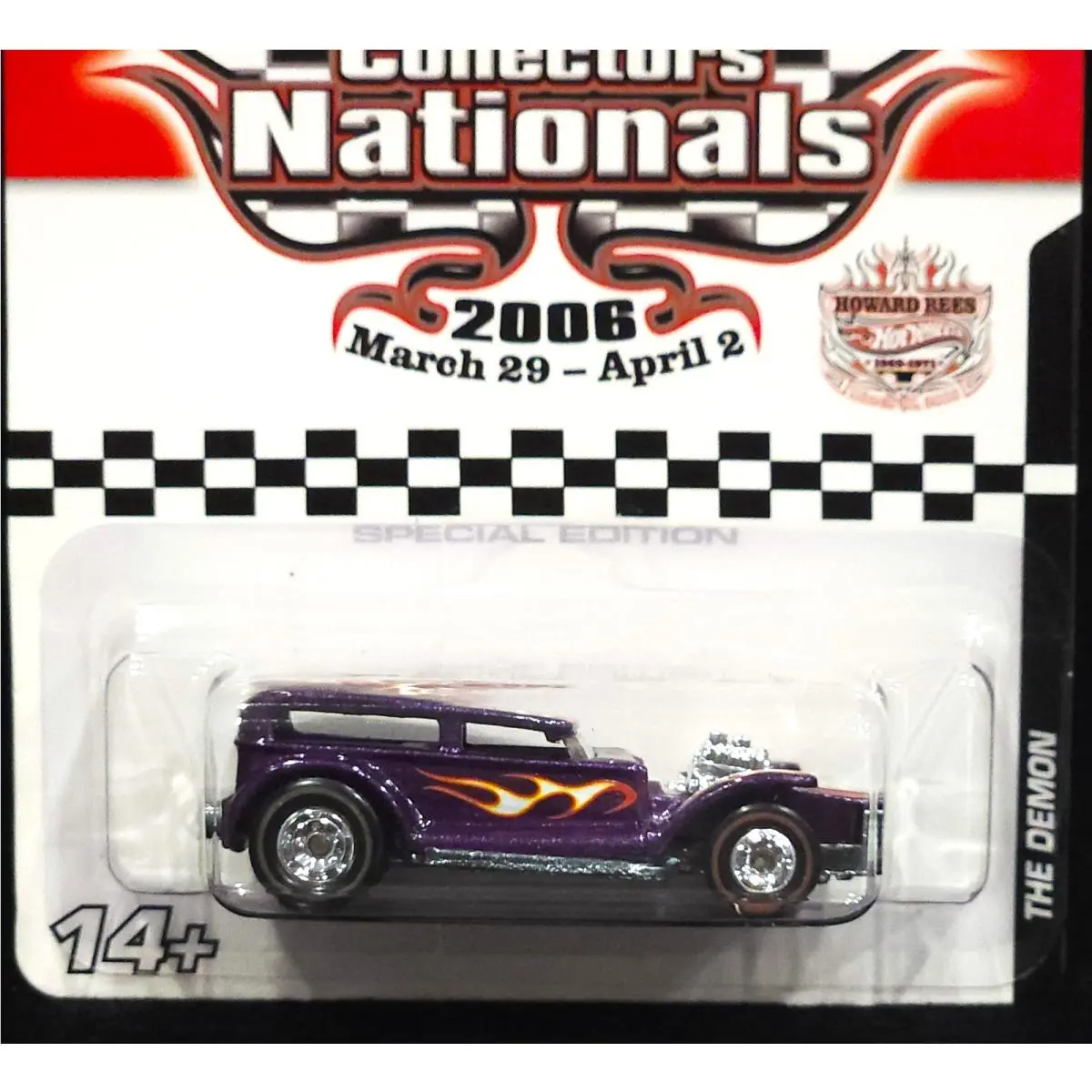 Hot Wheels The Demon 2006 Nationals Convention Howard Rees Dinner Car 1/2000 Pur