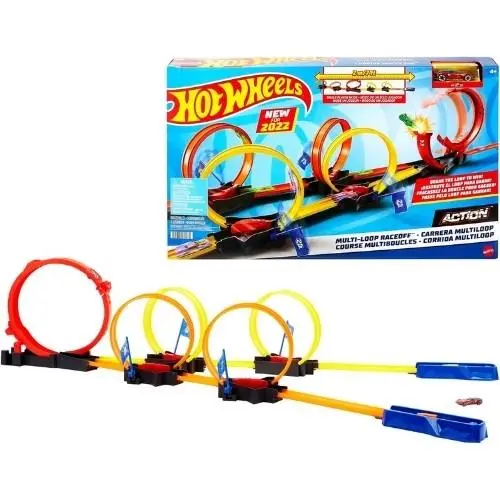 Hot Wheels Multi-loop Raceoff Playset