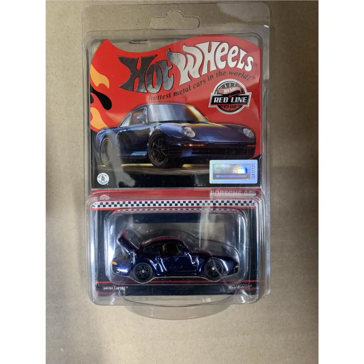 Rlc Hot Wheels Porsche 959 Blue 1:64 1986 Special Edition Diecast Car Rare