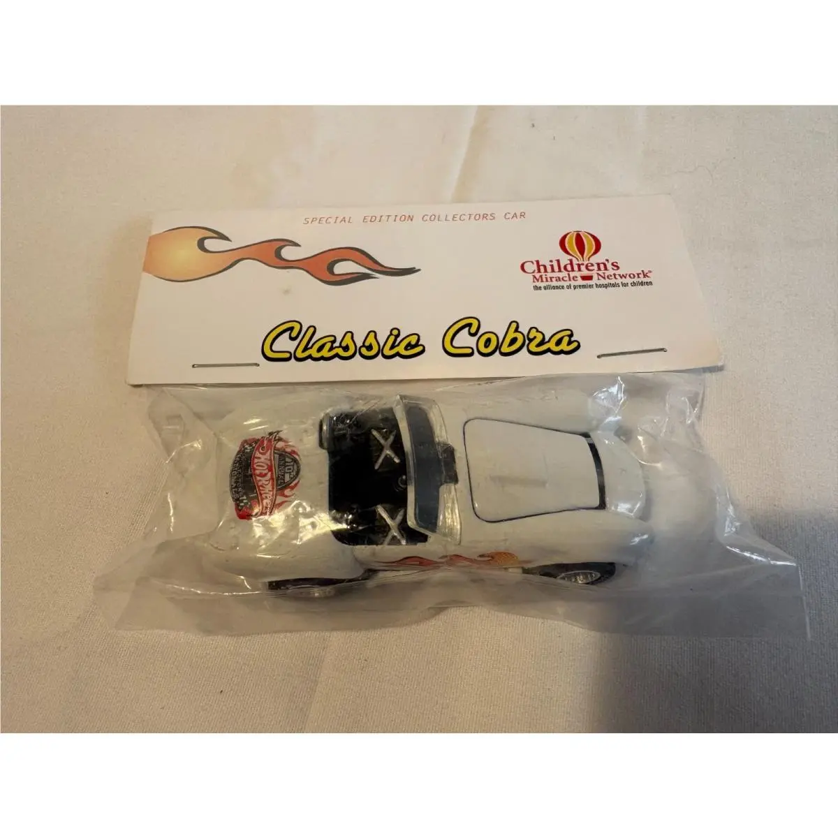 2010 Hot Wheels 10th Collectors Nationals - Classic Cobra - White - Children`s