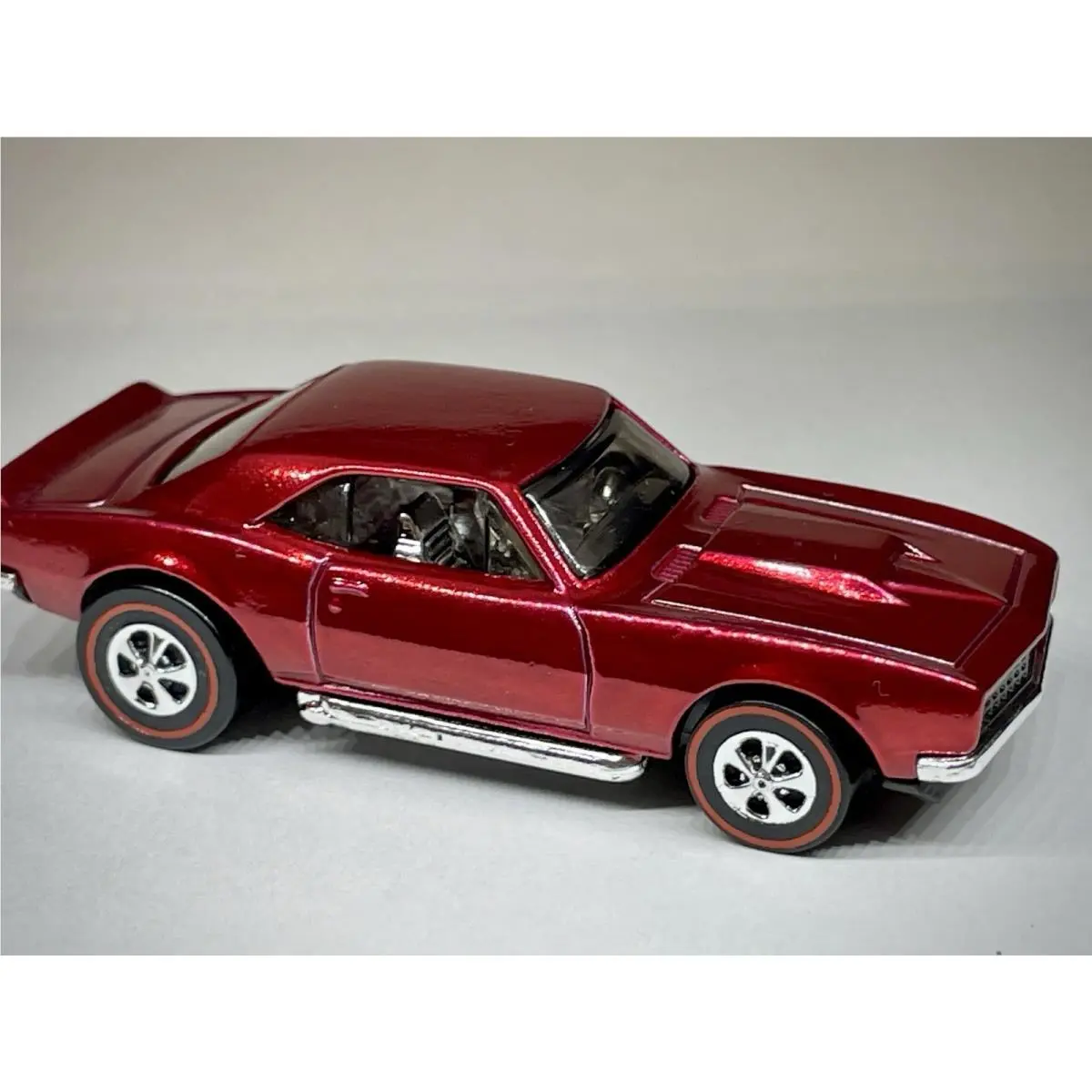 Custom Made Prototype Redline Spectraflame Red Hot Wheels 67 Chevy Camaro