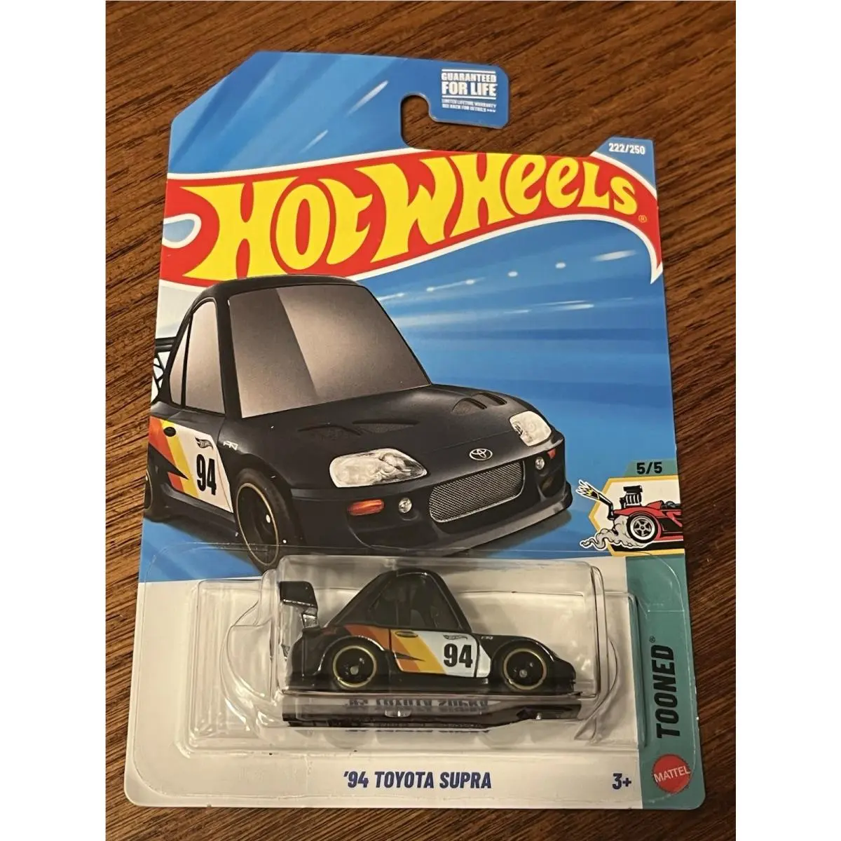 Hot Wheels Tooned Toyota Supra Super Treasure Hunt Sth 222/250