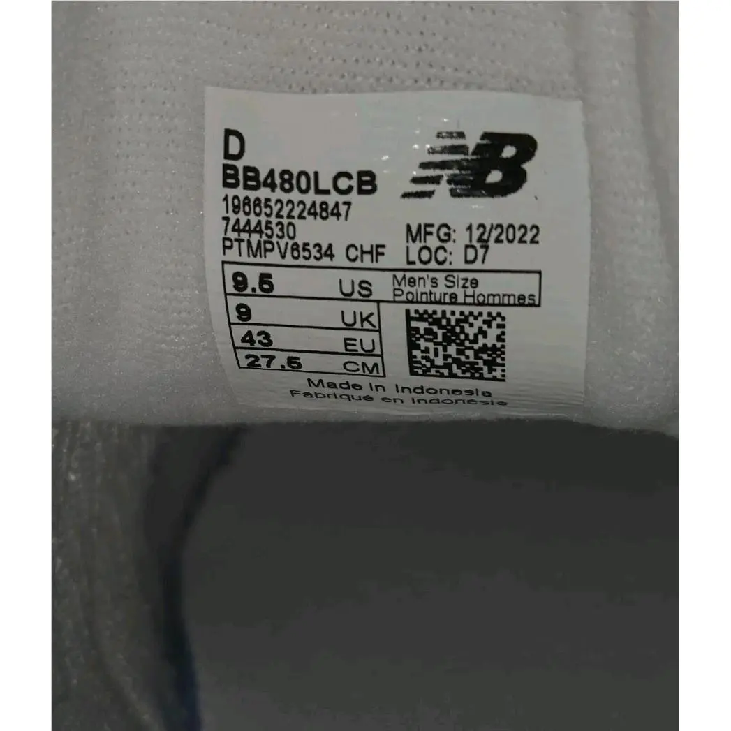 New Balance shoes - New Balance 480 - BB480LCB - White 10