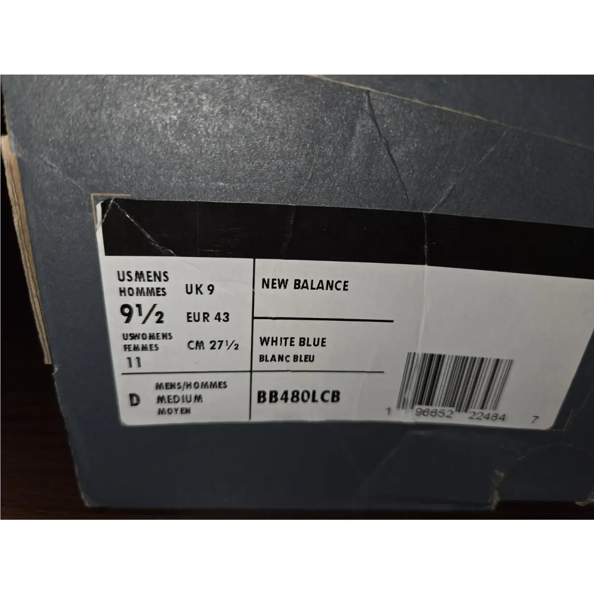 New Balance shoes - New Balance 480 - BB480LCB - White 0