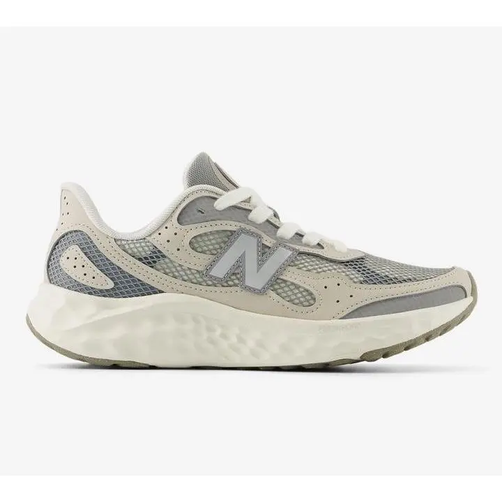 New Balance Womens Fresh Foam Arishi V4 Tiralux - Beige Grey Size 9 US