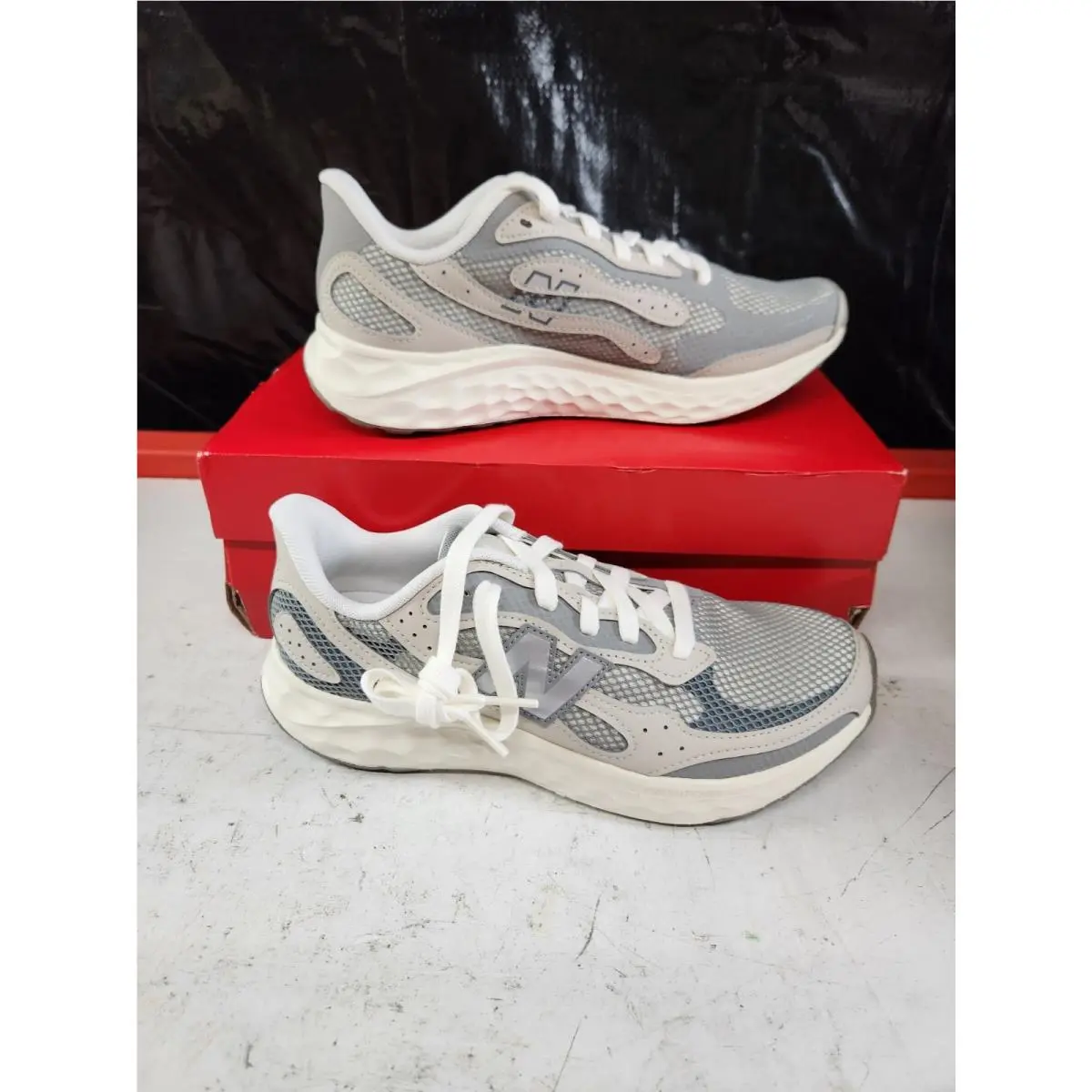 New Balance shoes - New Balance Fresh Foam Arishi - Beige/Grey 0