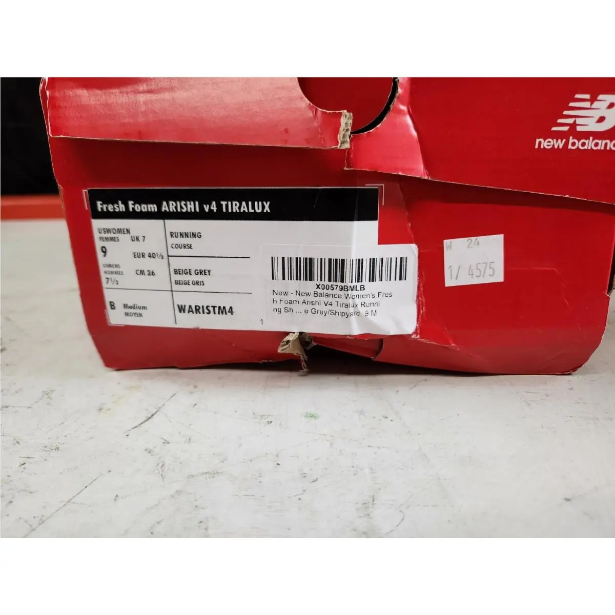 New Balance shoes - New Balance Fresh Foam Arishi - Beige/Grey 4