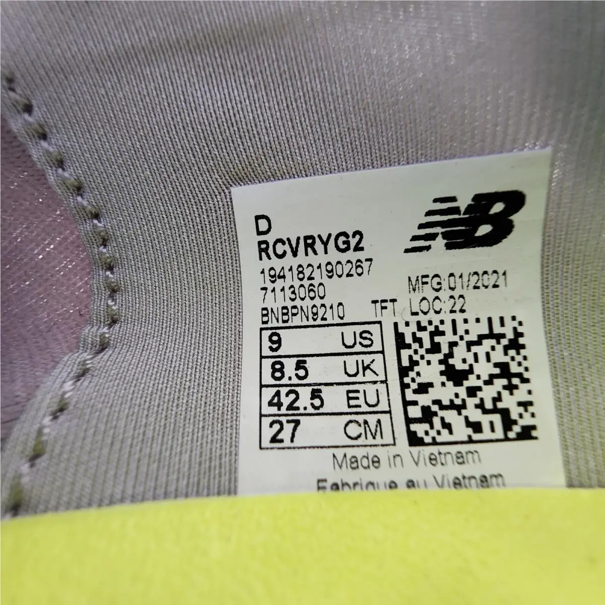 New Balance shoes - New Balance RCVRY - RCVRY - RCVRYG2 - Gray 7