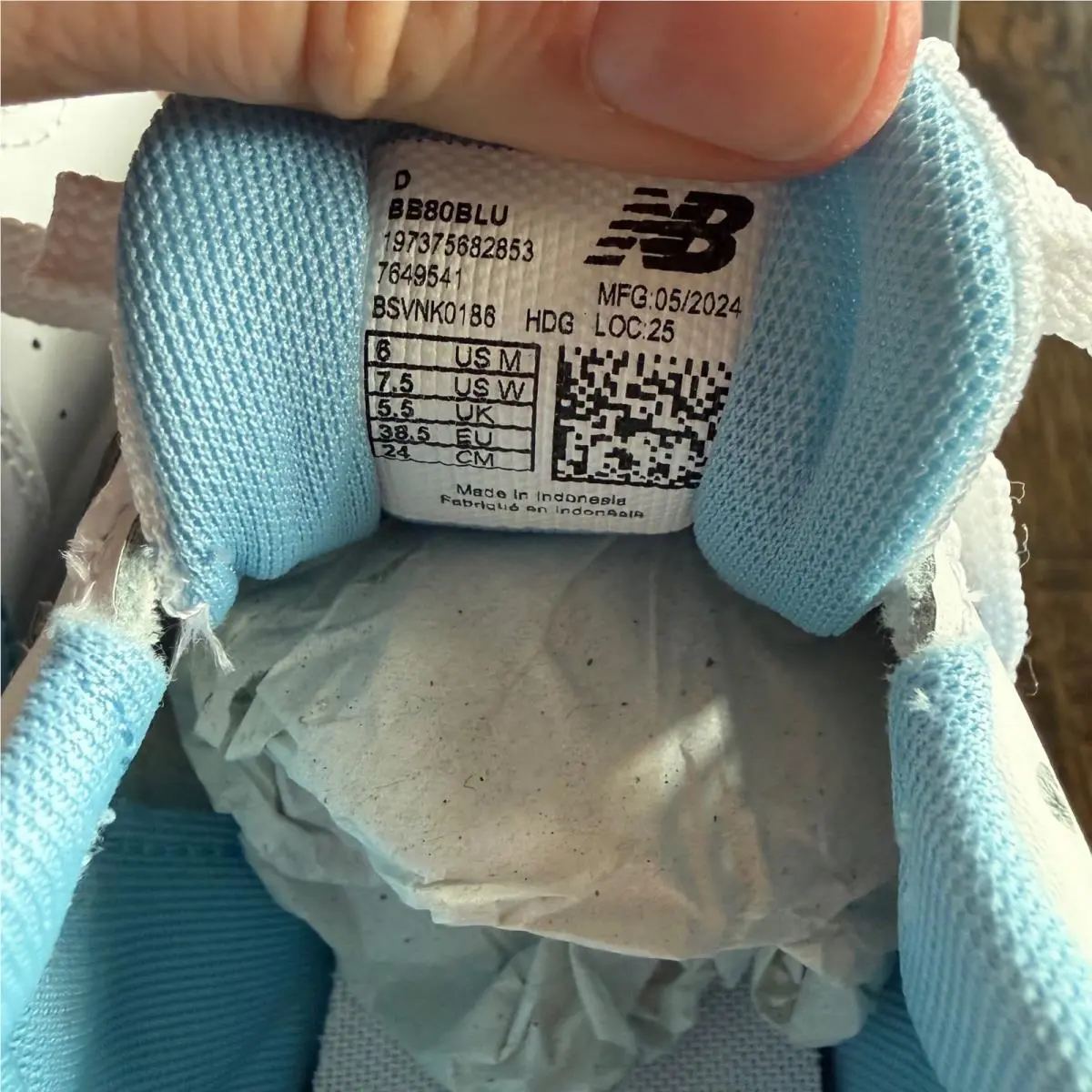 New Balance shoes - New Balance BB80 - White 7
