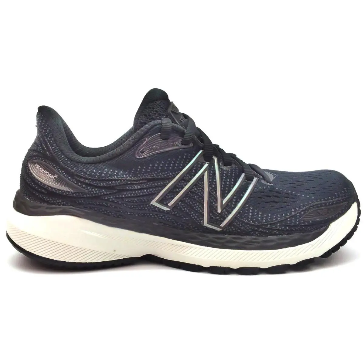 New Balance Women`s Fresh Foam 880 Running Shoes Lace-up Black White Size 7 B