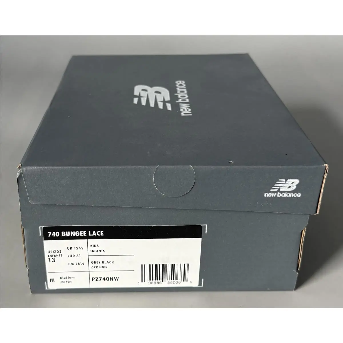 New Balance shoes - New Balance 740 - White Grey Black (UPC: 0198686850665) 8