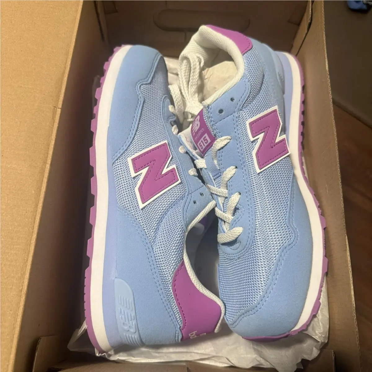 New Balance 515 Big Kids Size 6 Blue/purple Sneakers