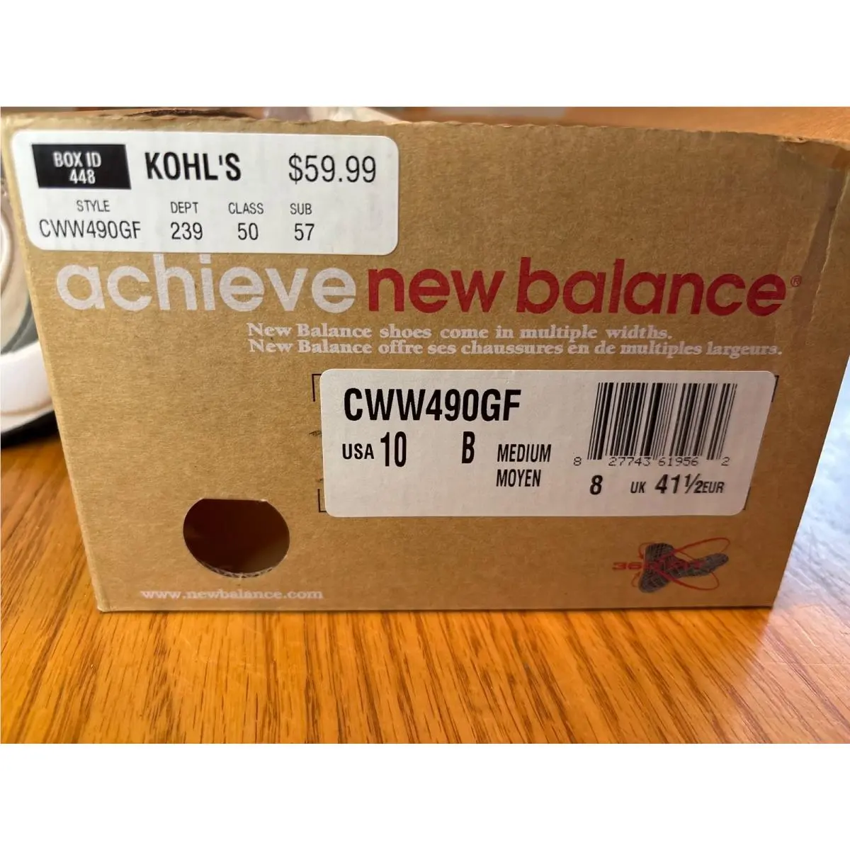 New Balance shoes - New Balance 490 - CWW490GF - Multicolor 6