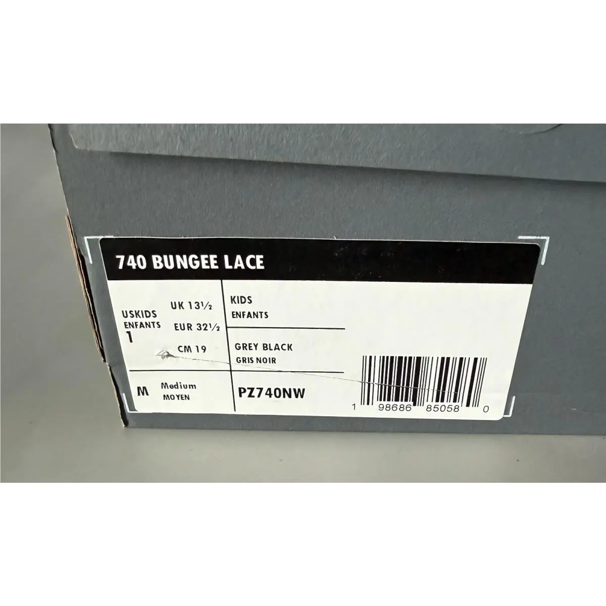 New Balance shoes - New Balance 740 - White Grey Black (UPC: 0198686850665) 8