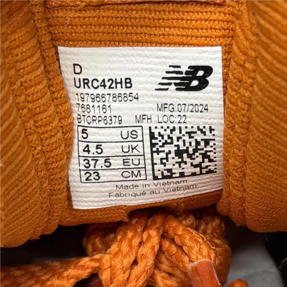 New Balance shoes - New Balance RC42 - Orange (UPC: 197966786854) 3