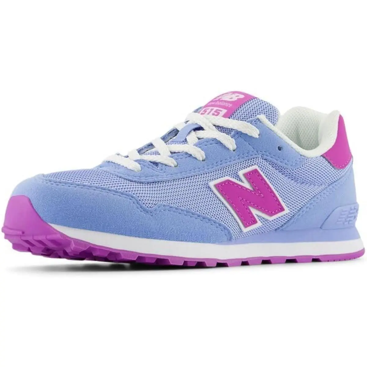 New Balance 515 V1 Lace-up Sneaker Electric Sky/passion Fruit 7 US Unisex Big