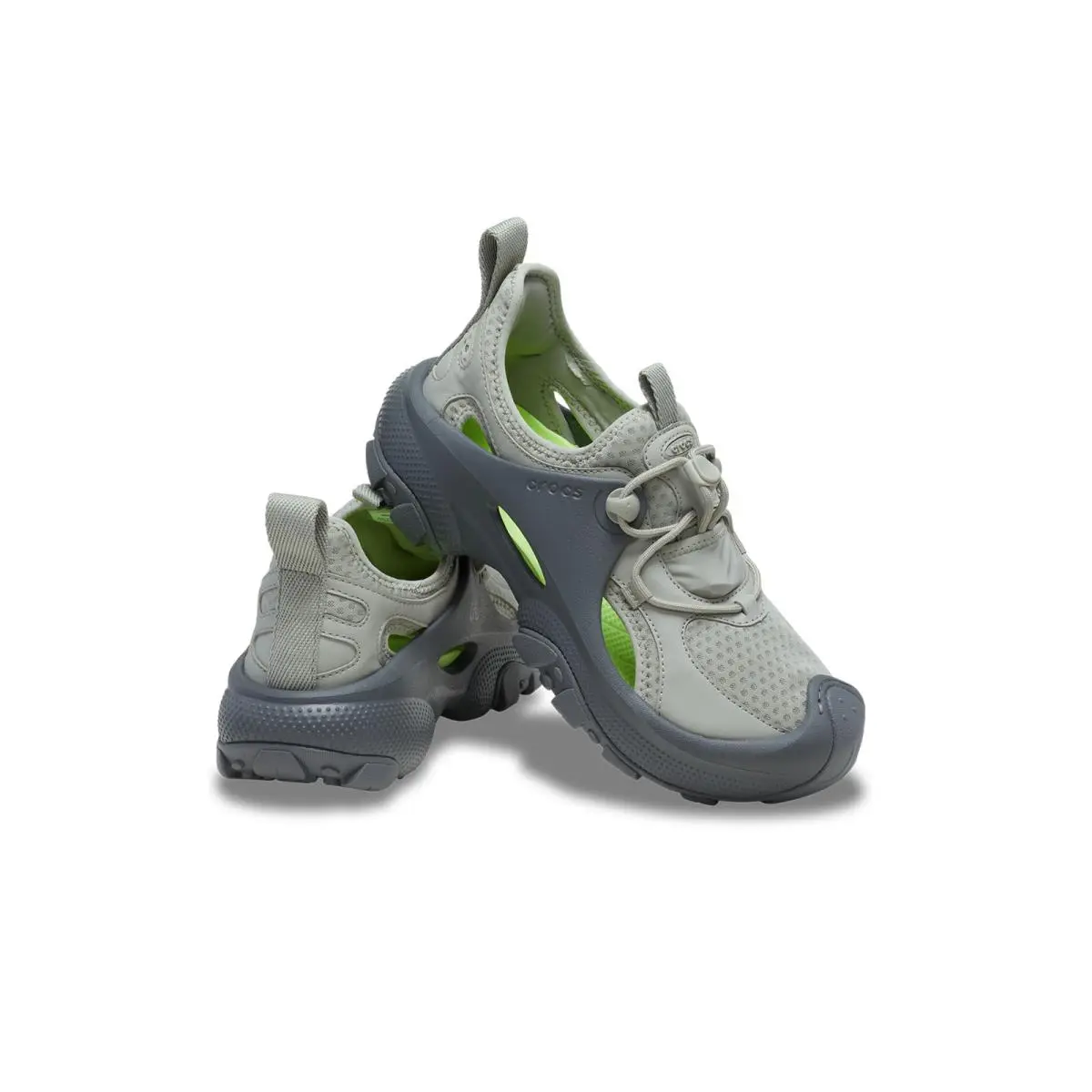 Crocs Exp Trailbreak 2 Tech Elephant/carbon Men`s Trail Shoes 212836-1BX